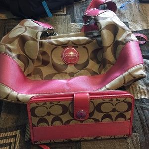 Coach purse & wallet